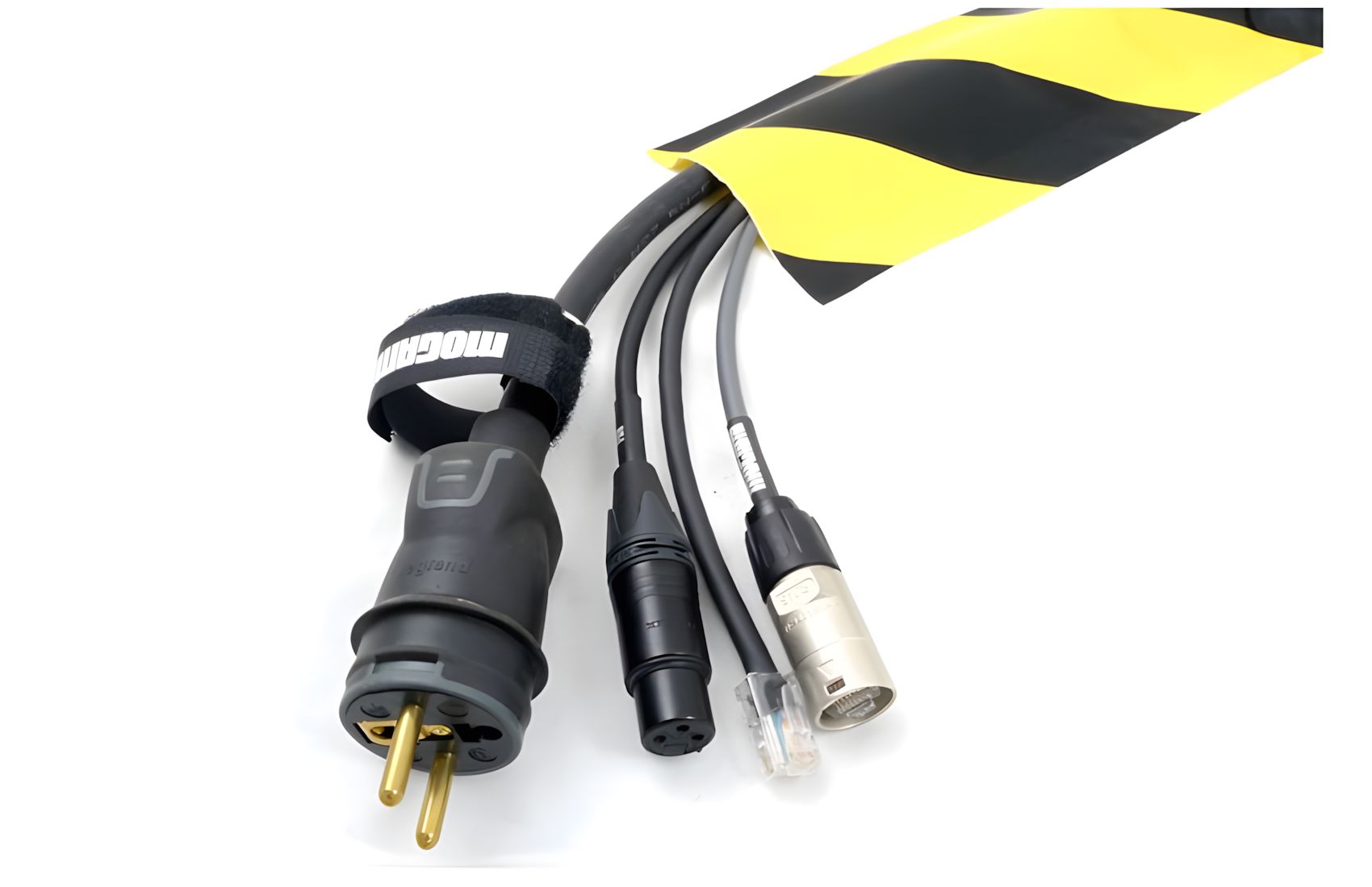 Gaffer Black And Yellow 150x25