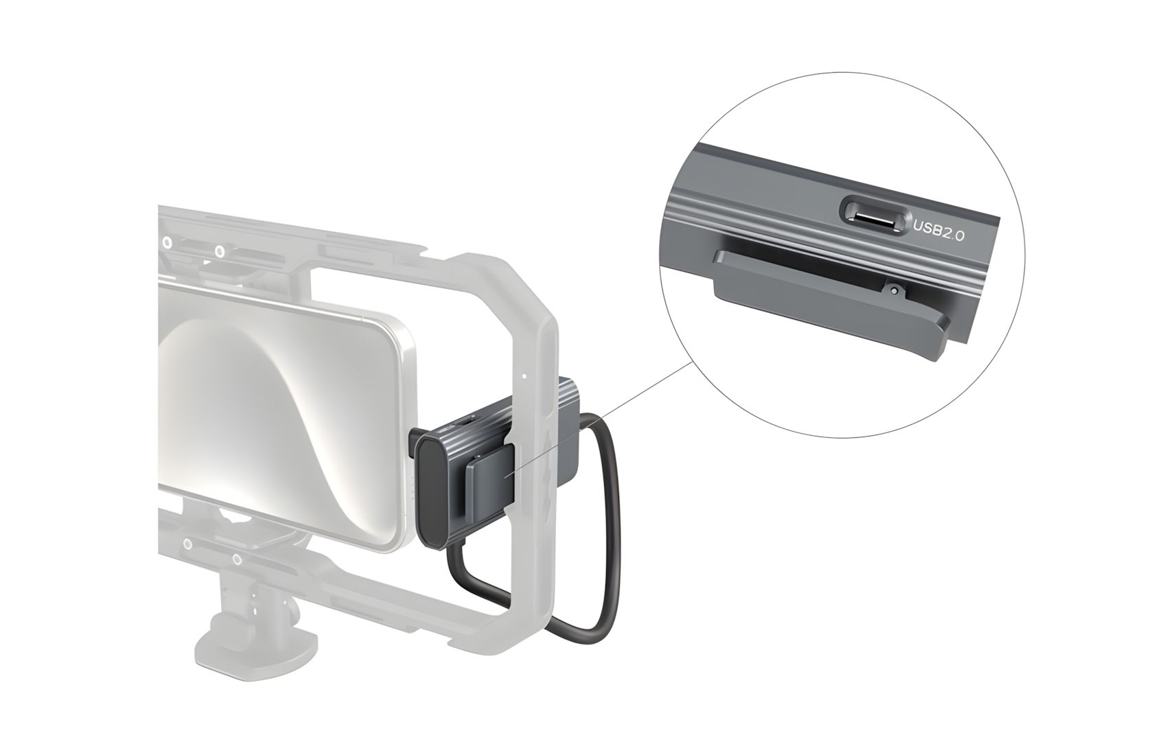 4-in-1 USB-C Hub for iPhone 17
