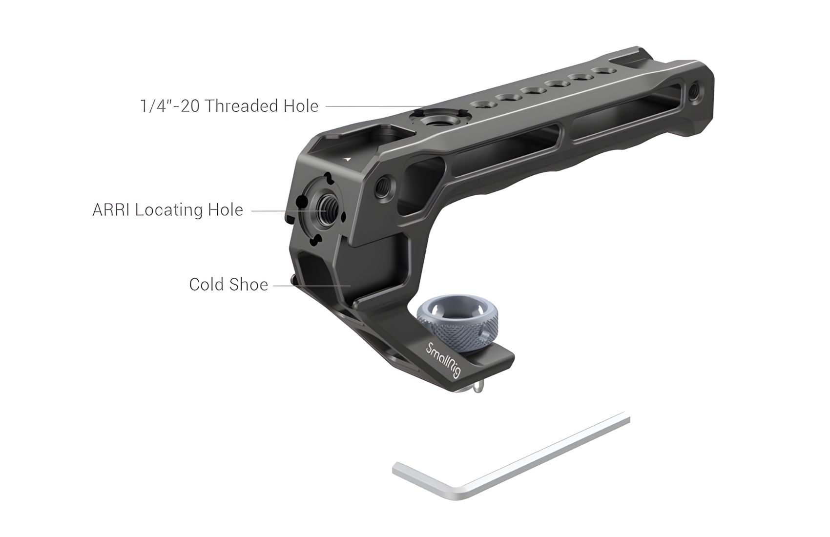 Aluminum Top w 3/8 ARRI Lite