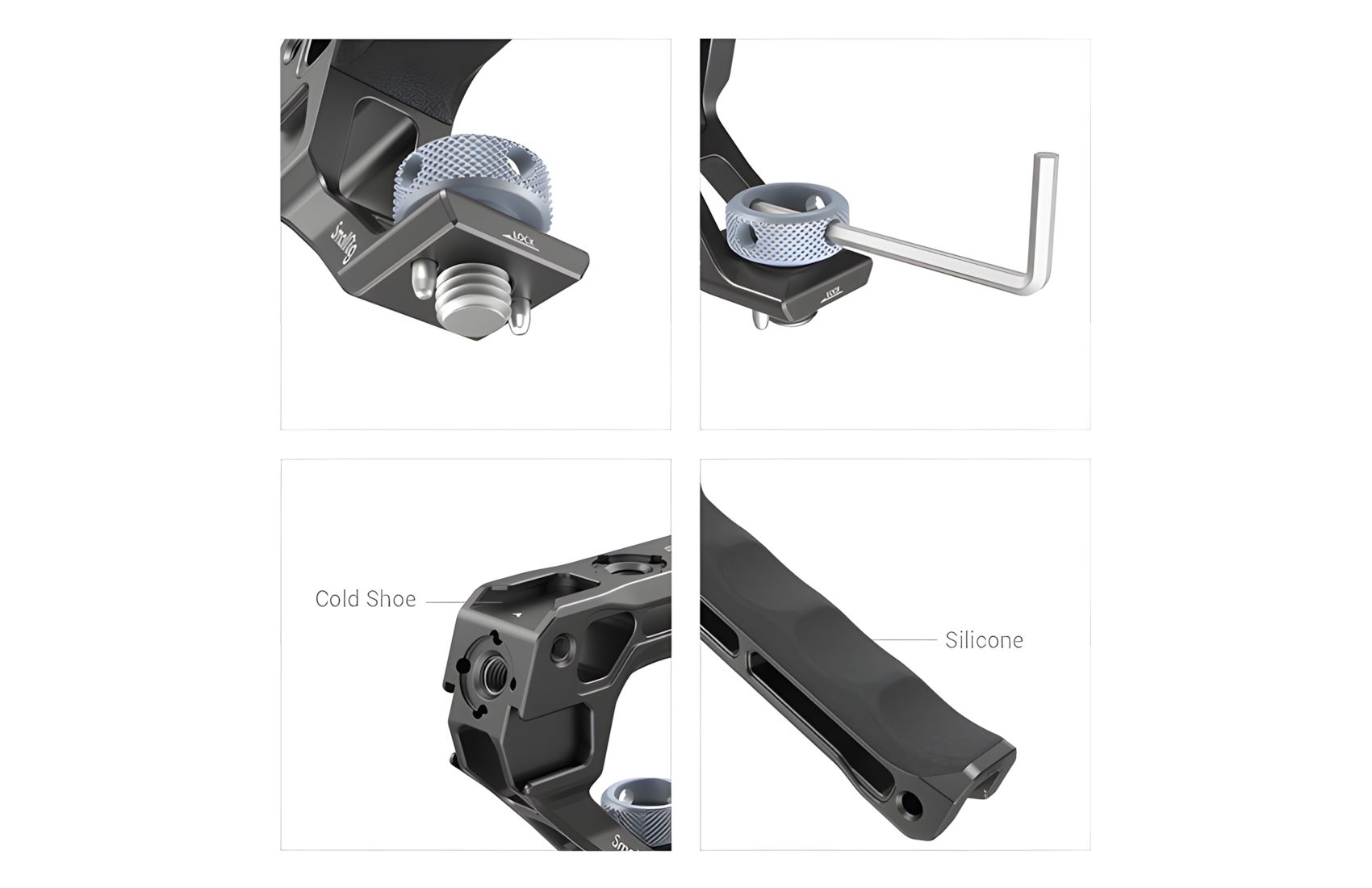 Aluminum Top w 3/8 ARRI Lite