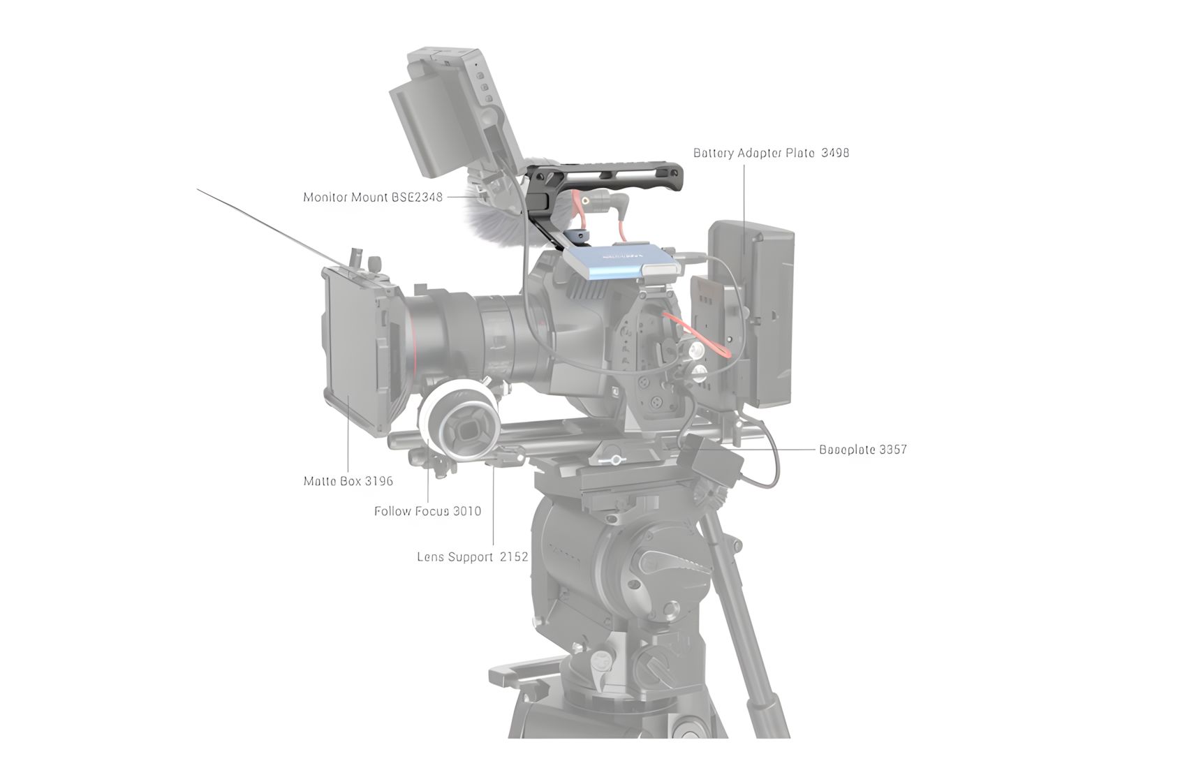Aluminum Top w 3/8 ARRI Lite