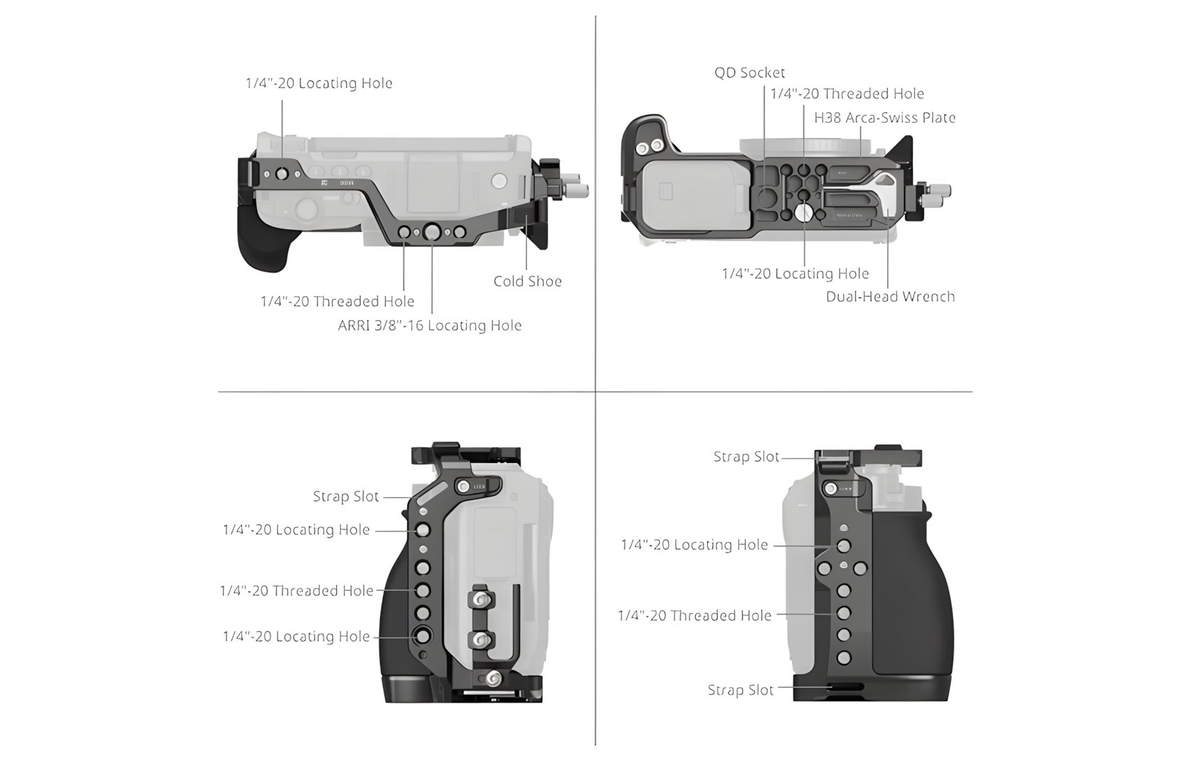 Aluminum Kit for Nikon ZR