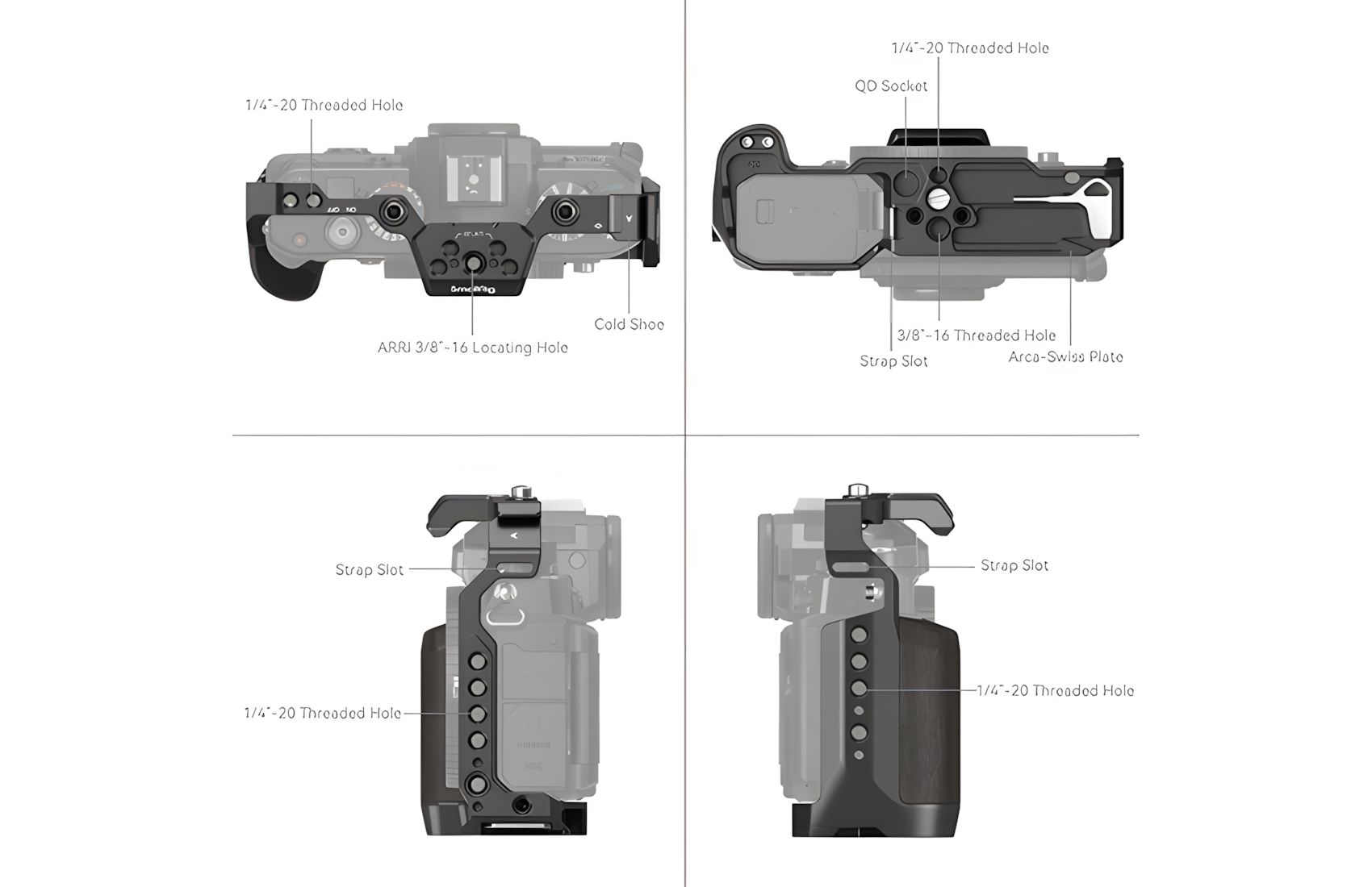 Aluminum for Nikon Z f