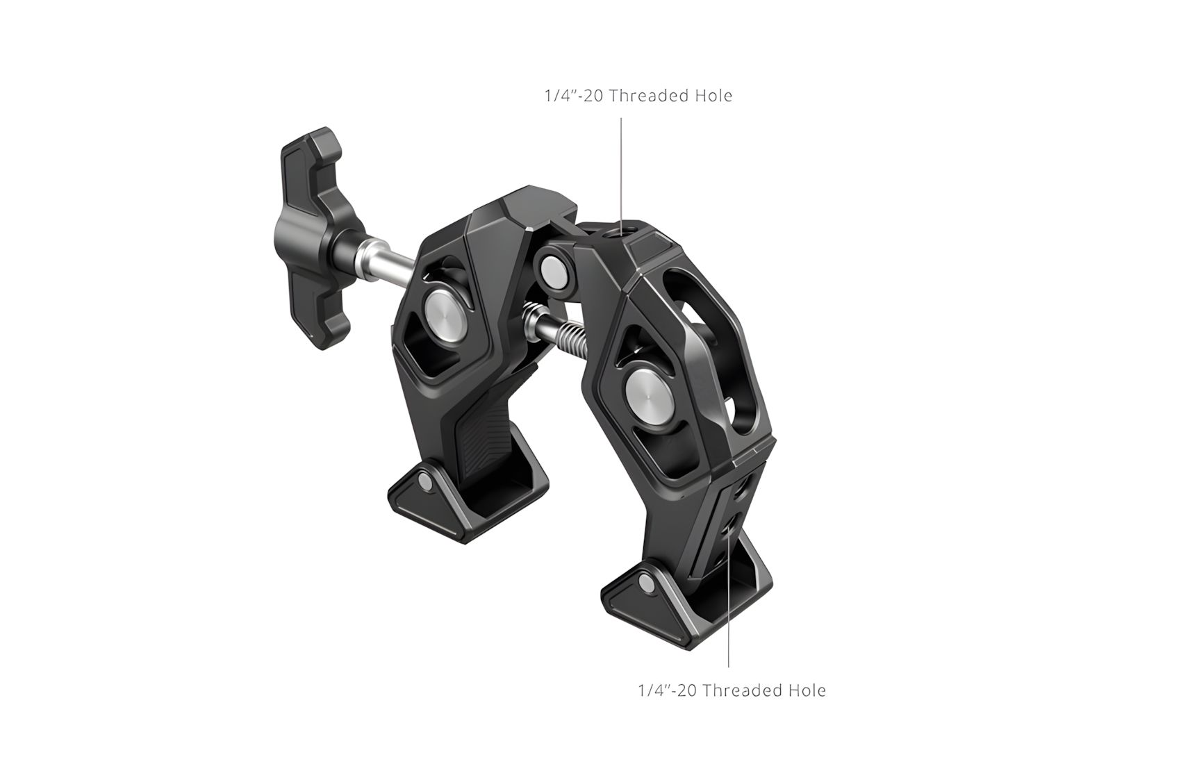 Crab Shaped Clamp w 1/4 thread