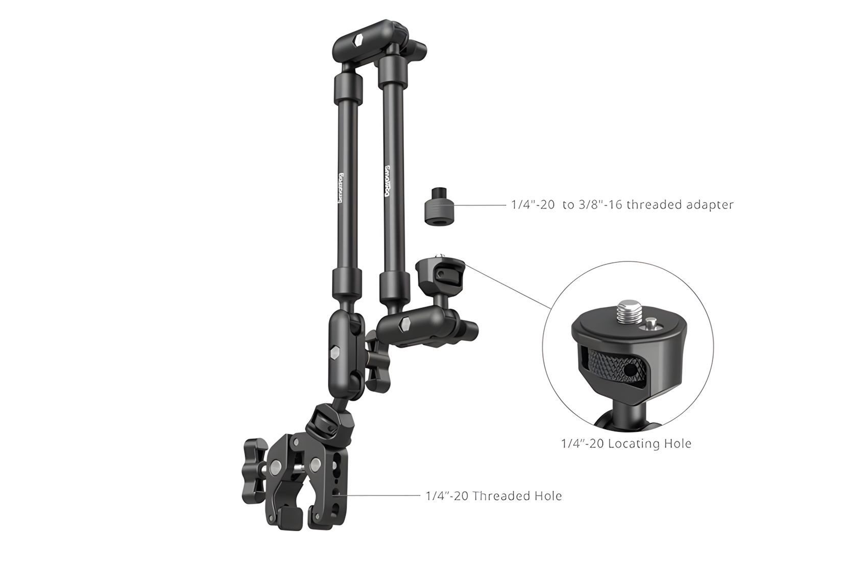 Desktop Magic Arm Clamp Kit