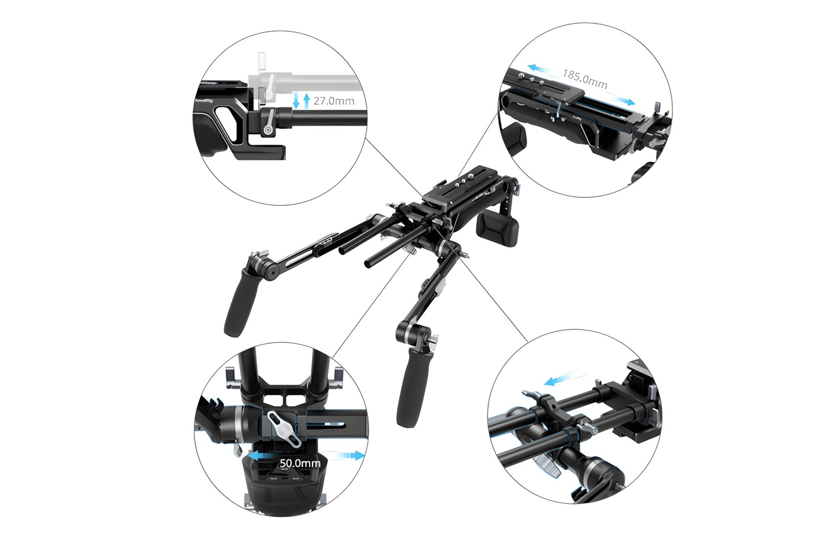 HawkLock VCT-14 Shoulder Rig