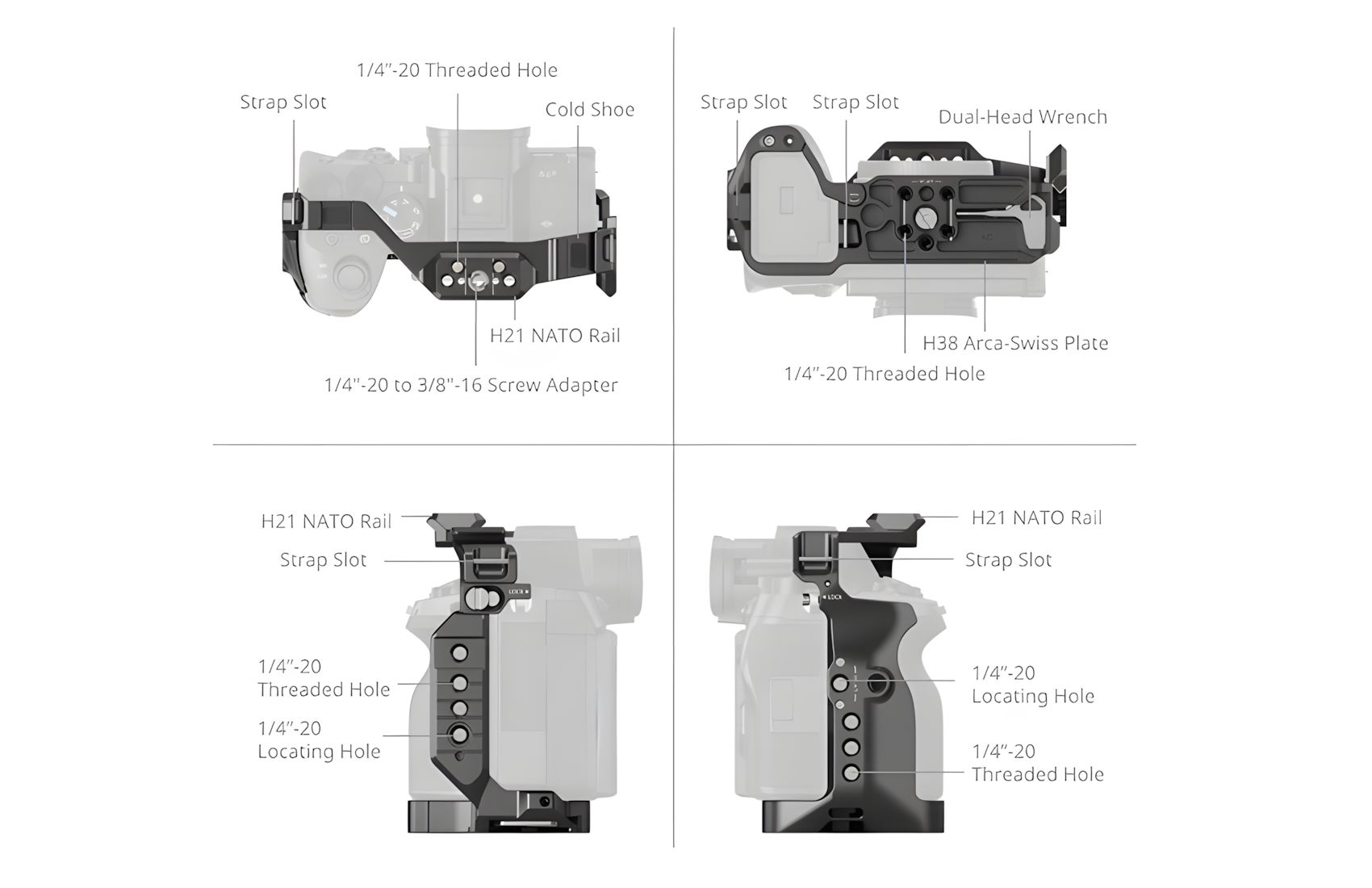Hawklock Full for A7V A7R V