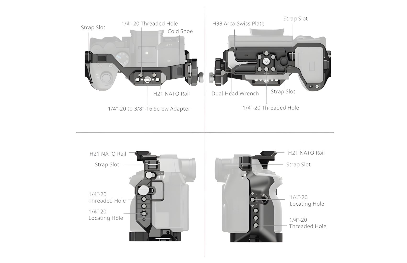 Hawklock Kit for A7V A7R V