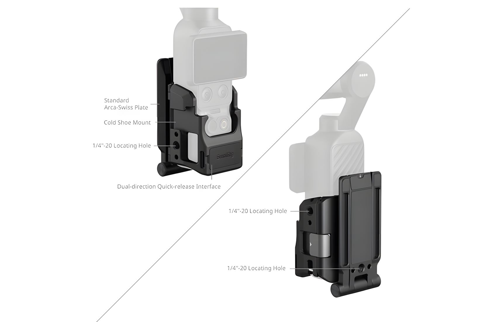 Magnetic Mount for Pocket 4