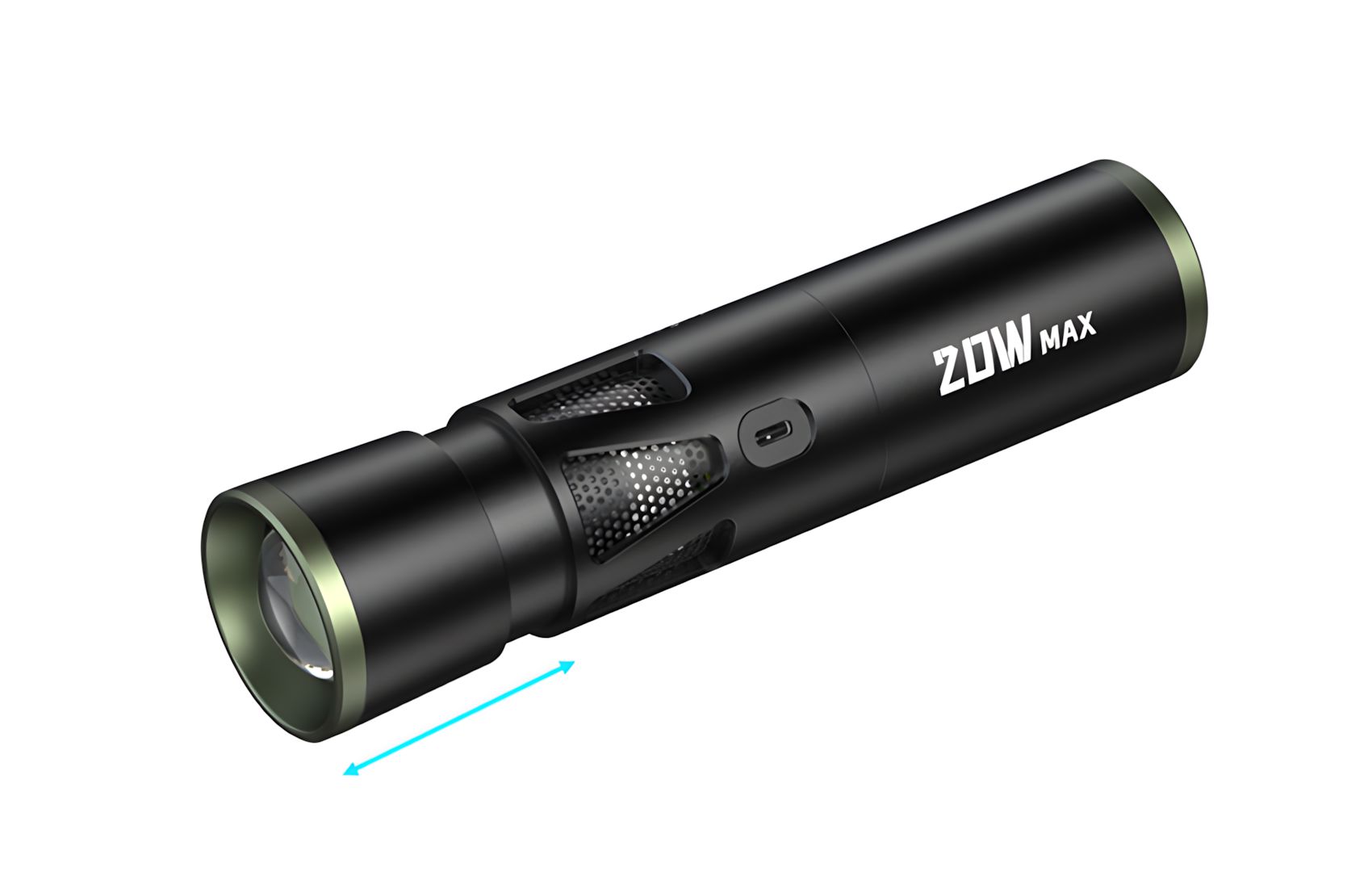 RF 20C Portable Focusable LED