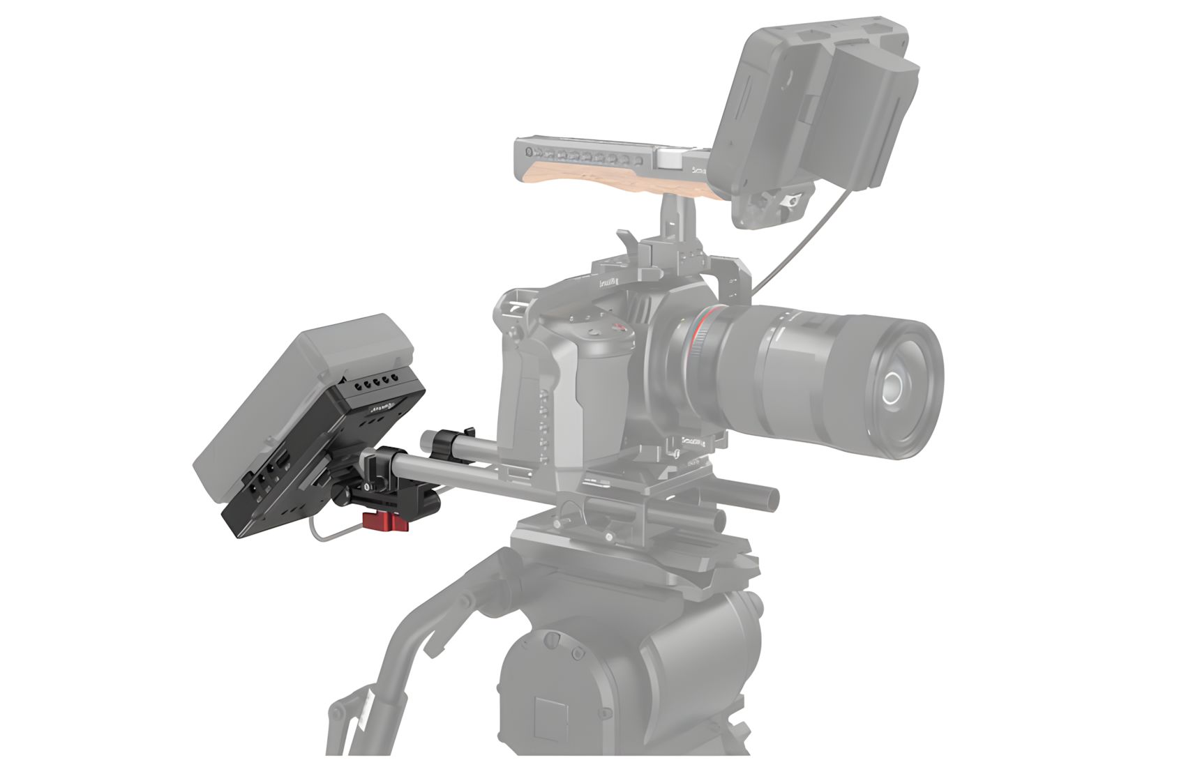 V-Mount Plate w Adjustable Arm