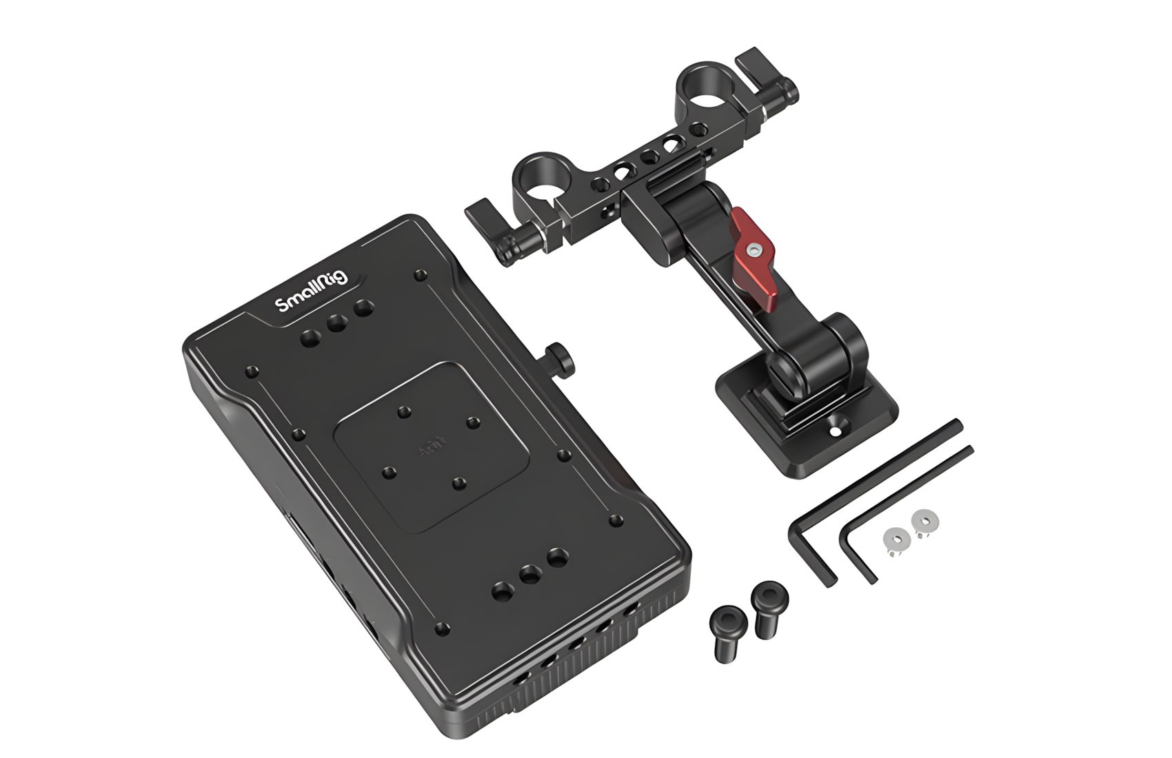 V-Mount Plate w Adjustable Arm