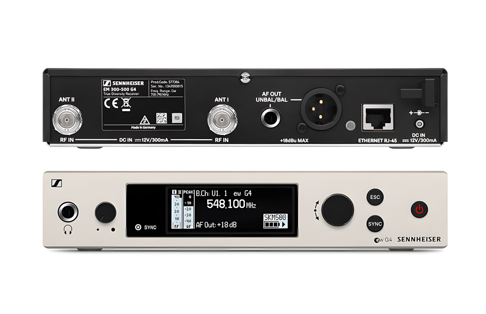 EW 500 G4 MKE2 TX RX