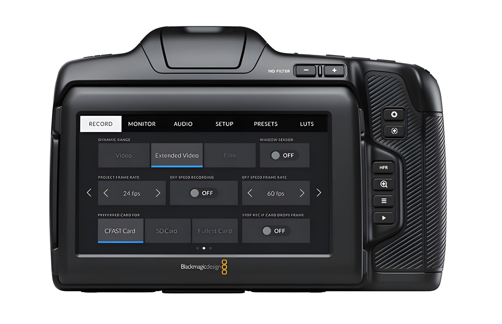 Pocket Cinema 6K Pro S35 EF