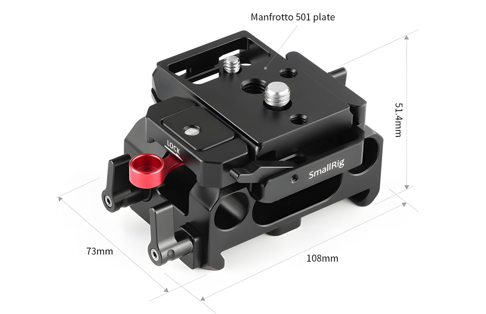 Baseplate for BMPCC6K